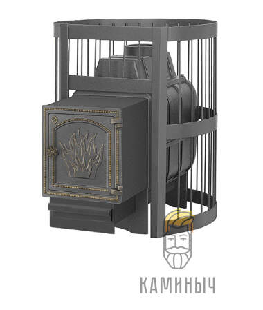 Печь для Бани Везувий Легенда Стандарт 16 (ДТ-4) — Каминыч