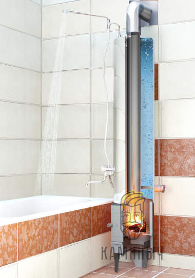 Водогрейная колонка Ермак КВЛН-90 — Каминыч