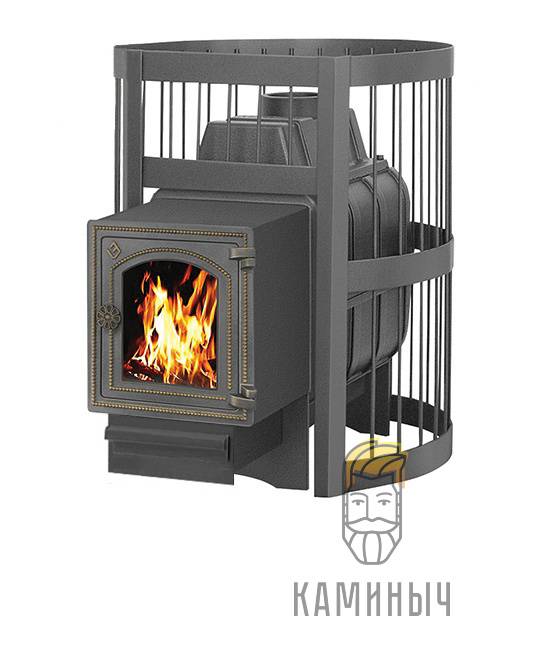 Печь для Бани Везувий Легенда Стандарт 16 (ДТ-4С) по Супер Ценам в Каминыче