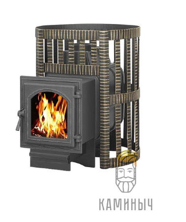 Печь для Бани Везувий Легенда Ковка 16 (270) &mdash; Каминыч