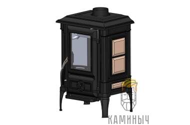 Печь-камин Guca чугунная ARINA-1110 CREAM — Каминыч