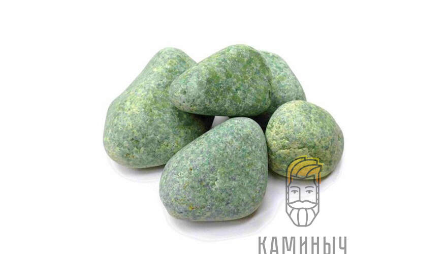 Камень для бани Жадеит обвалованный 10 кг по Супер Ценам в Каминыче фото 1 — Каминыч