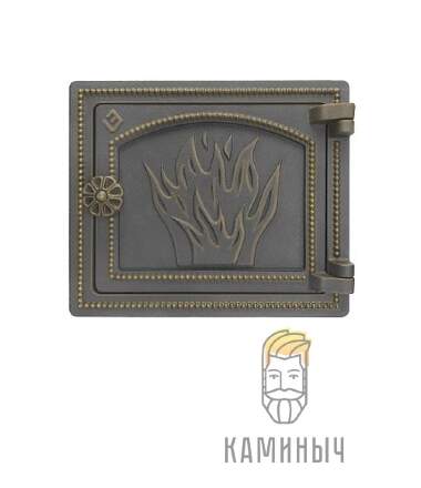 Дверка топочная Везувий ДТ-3 — Каминыч