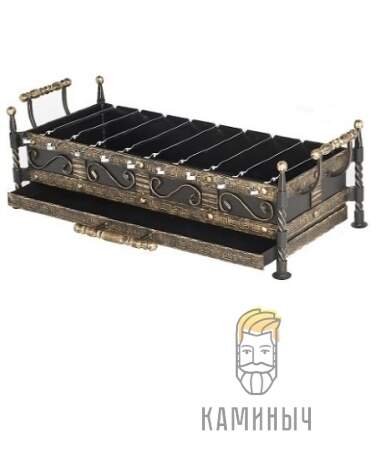Мангал Везувий &quot;Мангальная Вставка&quot; большой — Каминыч