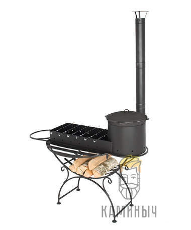 Мангал Везувий &quot;Удачный&quot; 12л — Каминыч