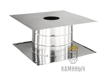 Проходной узел 90° нержавейка — Каминыч