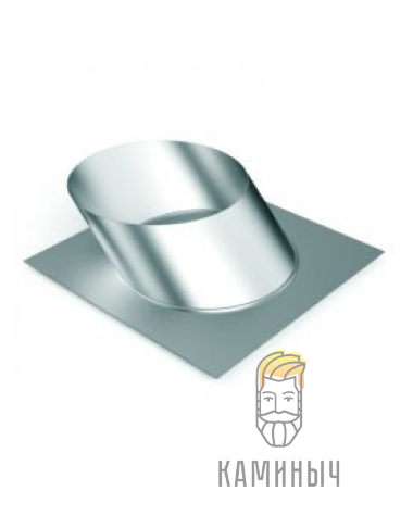 Проходной узел 45° оцинковка — Каминыч