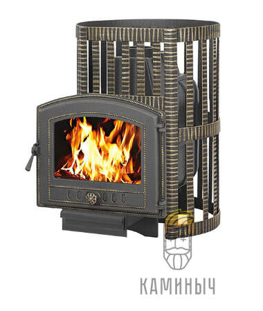 Печь для Бани Везувий Легенда Ковка 28 (224) &mdash; Каминыч