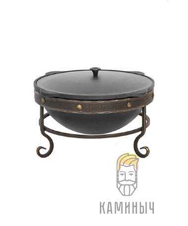 Подставка под казан Везувий Кованая — Каминыч