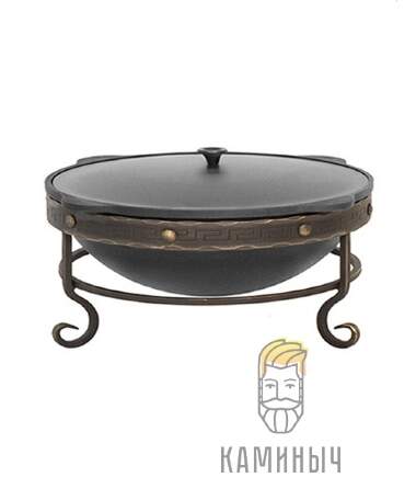 Подставка под казан Везувий Кованая — Каминыч
