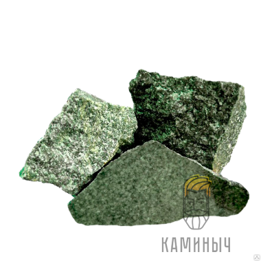 Камень для бани Жадеит колотый 10 кг — Каминыч