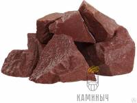 Камень для бани Малиновый Кварцит 20кг