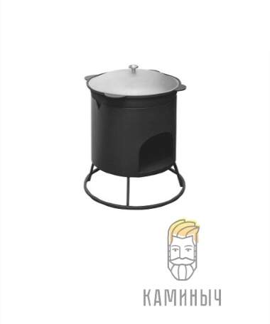 Печь под Казан Везувий 6-8л малая — Каминыч