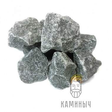 Камень для бани Серый Кварцит 20кг — Каминыч