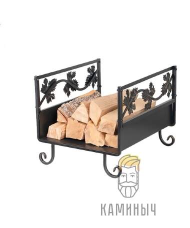 Дровница кованая D320B — Каминыч