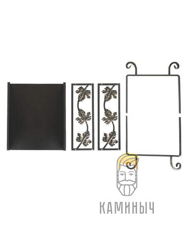 Дровница кованая D320B — Каминыч