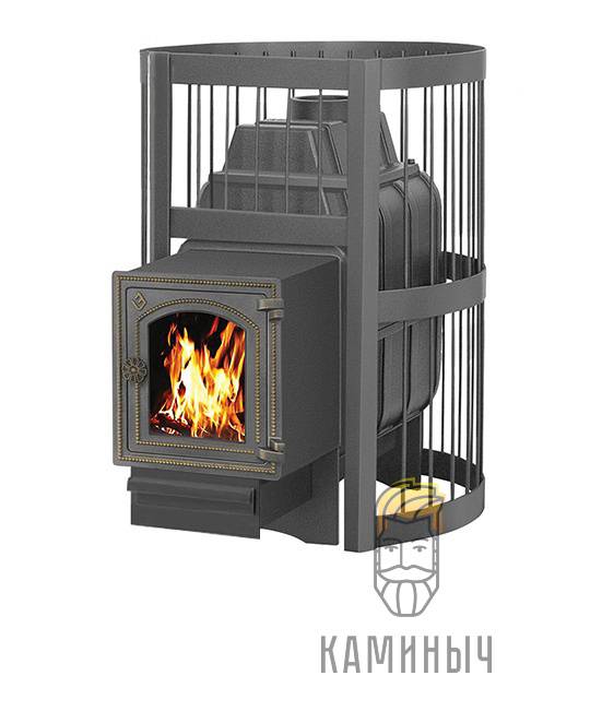 Печь для Бани Везувий Легенда Стандарт 28 (ДТ-4С) по Супер Ценам в Каминыче