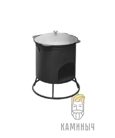 Печь под Казан Везувий 12л малая — Каминыч