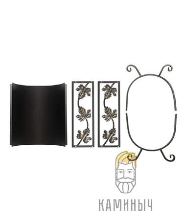 Дровница кованая D130B — Каминыч