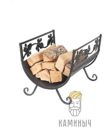 Дровница кованая D130B — Каминыч
