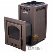 Печь для бани "СТАЛЬ-МАСТЕР" 24L Панорама (6мм, 09Г2С)