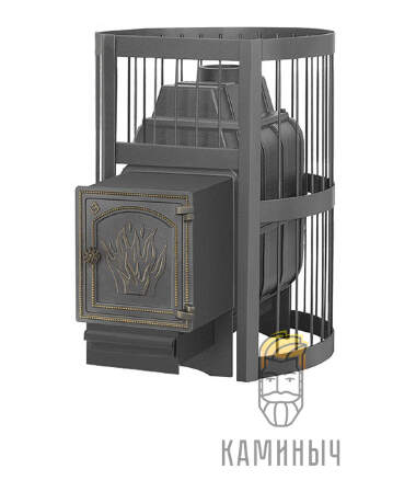 Печь для Бани Везувий Легенда Стандарт 28 (ДТ-4) — Каминыч