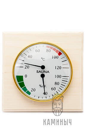 Станция банная (термометр + гигрометр) СББ 2-1Д по Супер Ценам в Каминыче фото 1 — Каминыч