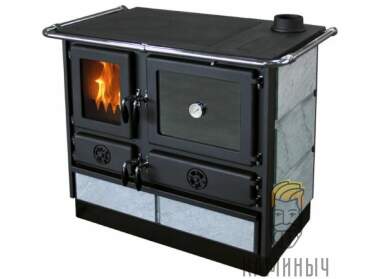 Печь-камин MBS MAGNUM PLUS L S (с камнем) (левая)  — Каминыч