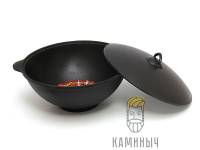 Казан 4л с крышкой