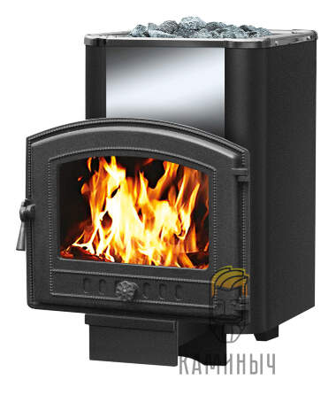 Печь для Бани Везувий Сенсация 16 (224) Антрацит &mdash; Каминыч