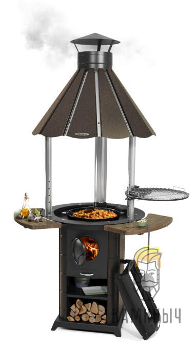 Барбекю-Гриль Барабек (T-M-F) — Каминыч