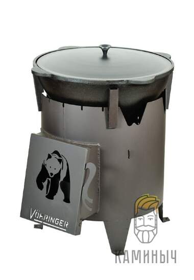 Печь-казан 'Самобранка' — Каминыч