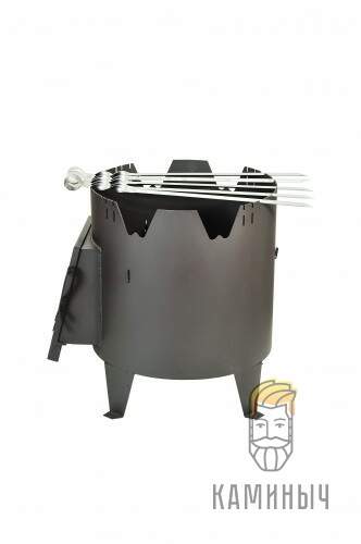 Печь-казан 'Самобранка' — Каминыч