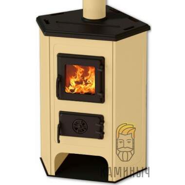 Печь-камин MBS CORNER CREAM — Каминыч