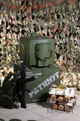 Отопительная Печь Grill’D Patriot 200 (олива) — Каминыч