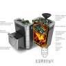 Банная Печь T-M-F Гейзер Микра 2017 Carbon по Супер Ценам в Каминыче