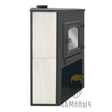 Печь-камин Этна Угловой (ДТ-4С) — Каминыч