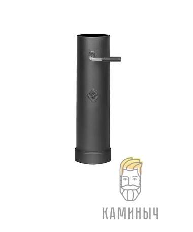 Шибер чугунный поворотный 0.5м Ø130-150 мм — Каминыч