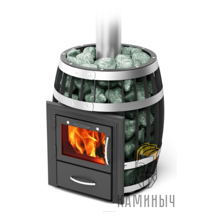 Банная печь T-M-F Саяны Мини Carbon по Супер Ценам в Каминыче фото 1 — Каминыч