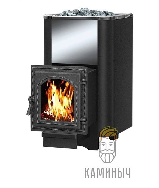 Печь для Бани Везувий Сенсация 22 (270) Антрацит по Супер Ценам в Каминыче