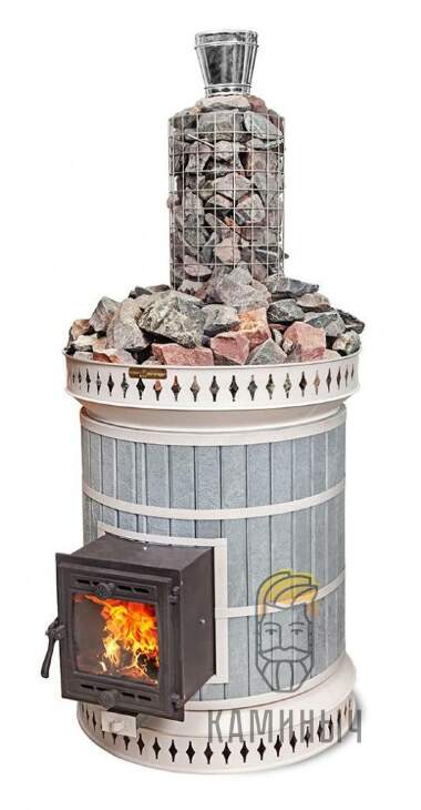 Печь для бани КДМ &quot;Русская баня&quot; в талькохлорите — Каминыч