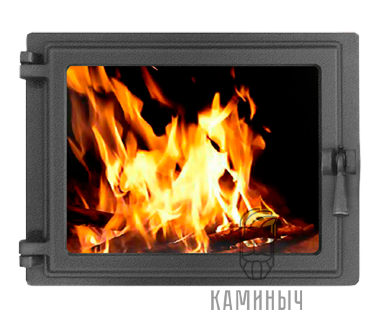Дверка каминная ЭТНА Панорама — Каминыч