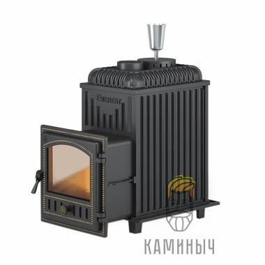 Печь для бани Эверест 24 Легкий пар (280) под обкладку — Каминыч