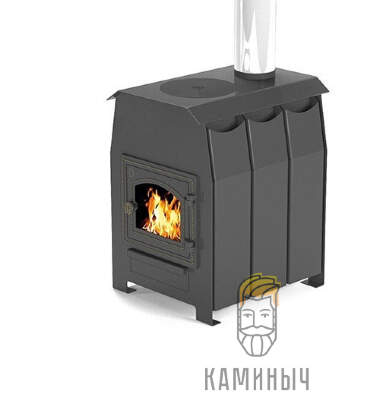Отопительная Печь Везувий &quot;Комфорт 100&quot; (ДТ-3С) — Каминыч
