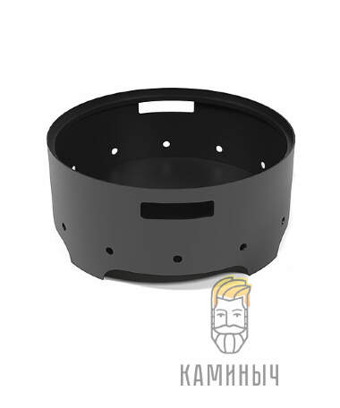 Мангал Везувий &quot;Дачник&quot; с чугунной решеткой гриль Ø450мм — Каминыч