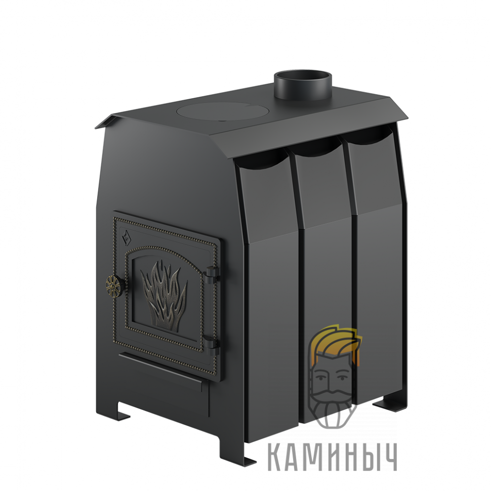 Отопительная Печь Везувий "Комфорт 100" (ДТ-3) по Супер Ценам в Каминыче фото 1 — Каминыч