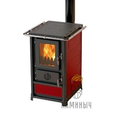 Печь-камин MBS OLYMP PLUS L DARK RED — Каминыч