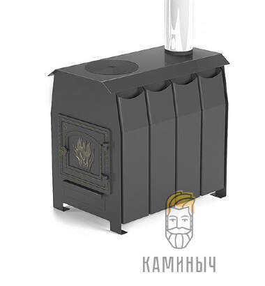 Отопительная Печь Везувий &quot;Комфорт 200&quot; (ДТ-3) — Каминыч