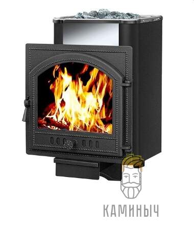 Печь для Бани Везувий Сенсация 22 (205) Антрацит &mdash; Каминыч