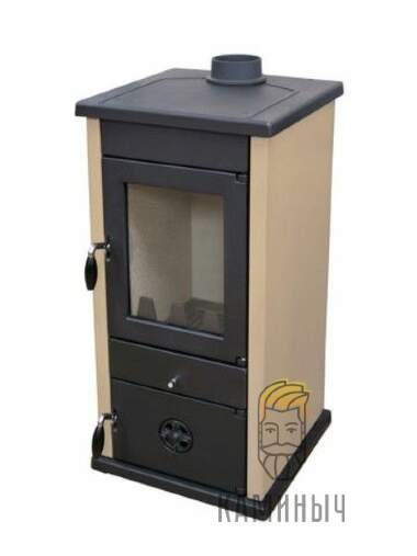 Печь-камин MBS THERMO VESTA PLUS CREAM — Каминыч